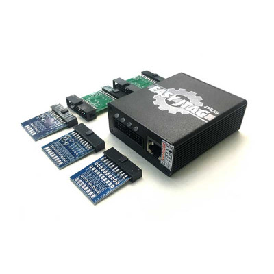 EASY-JTAG Plus programmer with adapters